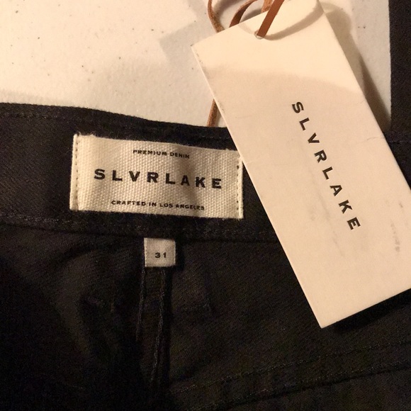 SLVRLAKE Charlotte Fit And Flare 70s Boot Cut Jeans - Picture 9 of 14